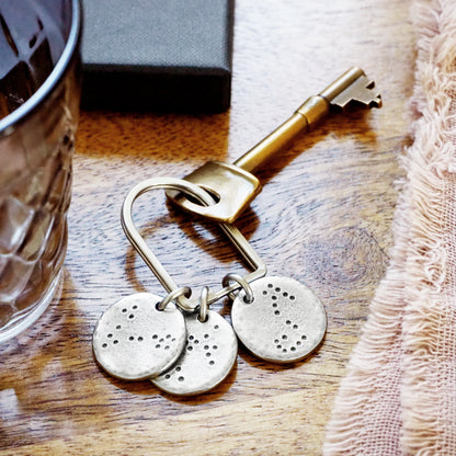 Personalised Mini Friendship Charms Keyring